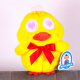 thumbnail image 5 of PELUCHERIA - Patito de Peluche Amarillo con Lazo Rojo, 20 cm, Suave y Adorable (Patito Wiki, 1, Unidad), 5 of 7