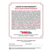 1 gal UGL 27513 White Drylok Original Concrete & Masonry Waterproofer