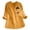 a-387Yellow76, variant on FINALGANG Womens Stand Collar Long Sleeve Loose Fit Blouse With Cat Embroidery Button Down Shirt For Casual Daily Wear Blue L