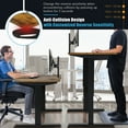 thumbnail image 6 of Costway 48''  Electric Standing Desk Height Adjustable w/ Control Panel & USB Port Rustic, 6 of 12