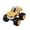 Yellow, variant on Classic Monster Truck Toy, Inertia Stunt Car with Oversize Tires for Off-Road Play, Retro Style Durable ABS Vehicle, Gift for Boys Girls 3+