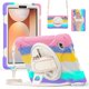 thumbnail image 1 of Funda para Samsung Galaxy Tab A9, Funda Protectora de Silicona Anti-caída + Capa de PC con Asa, Soporte, Correa para el Hombro, Resistente a Golpes, Funda Protectora para Tableta a Prueba de Tres, Co, 1 of 10