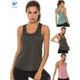thumbnail image 1 of Deago Women's Vest Workout Tank Tops Sleeveless Racerback Athletic Yoga Tops Running Exercise Gym Shirts, 1 of 7