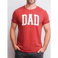 thumbnail image 4 of Dad Vintage Shirt for Men Bold Distressed Father's Day T-Shirt Vintage Red Shirt Adult Large, 4 of 5