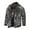 Grey, variant on EGNMCR Men's Leather Jackets Winter Fleece Warm Solid Color Puffer Cardigan Outwear Jackets with Side Seam Pockets Casual Fuzzy Lapel Zipper Outdoor Hiking Mountain Windproof Coats Jacket