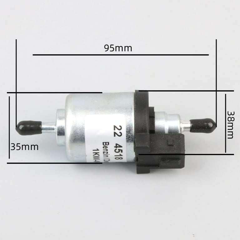 12V 1KW-5KW Fuel Pump Car Diesel Heater Pump Short Version For Eberspacher  - Walmart.com