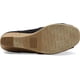 thumbnail image 4 of TOMS Sandalia clásica con cuña de alpargata para mujer, tejido disperso negro 5.5, 4 of 5