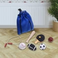 thumbnail image 6 of hengtong Dollhouse Miniature Sports Set Dollhouse Sports Equipment for Home Kids Boys, 6 of 9