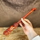 thumbnail image 3 of Ebony wood carved Pixiu (mythical creature) - a dual-purpose back massager for seniors, perfect for giving as a gift to elders., 3 of 3