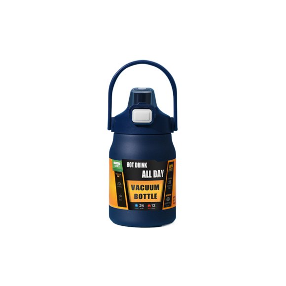 Wweixi Takeya Water Bottle 40 Oz BPA-free And Eco-friendly Choice Insulated Water Bottle With Auto Straw blue 800ml