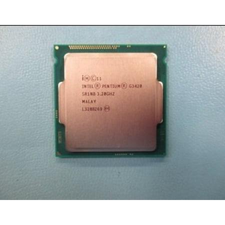 HP 741664-001 Intel Pentium G3420 Quad-Core 64-bit processor - 3.20GHz (Haswell, 3MB Level-3 cache, Direct Media Interface (DMI) speed 5.0 GT/s, 45 watt thermal design power (TDP), socket FCLGA (Best Processor For 1150 Socket)