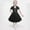 Black, variant on Kids Girls Short Sleeve Vintage Polka Dots Dress in 50S Style Girls Dresses Size 10-12 Long Little Girls Fall Dresses Size 5-6 Christmas Girls Dresses Size 10-12 Fall Gevpwj Christmas Girls Dresses