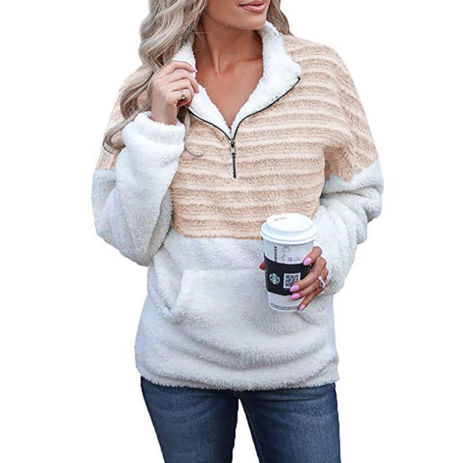 Leadmall Long Sleeve Turndown Collar 