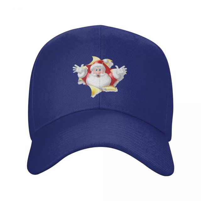 Gorra de béisbol de Papá Noel para hombres y mujeres, gorro ajustable personalizado, patrón de Navidad, lindo, fresco, Verano