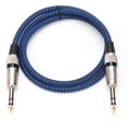 thumbnail image 2 of Audio Cable,6.35 to 6.35 Audio Speaker Cable AUX Cable Top-Notch Performance, 2 of 14