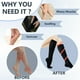 thumbnail image 3 of Calcetines de compresión +MD de 15 a 20 mm Hg para mujeres y hombres (4 pares), 3 of 6