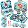 thumbnail image 6 of JoyStone 19PCS Kids Tea Party Set Includes Kettle, Princess Tea Time Toys Playset Kitchen Pretend Play Toy for 3-10 Years Old, Green, 6 of 9