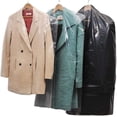 thumbnail image 1 of SHAR ANCOUS 20 Pcs Clothes Dust Cover Can Be Hung Transparent Dustproof Pouch, 1 of 5