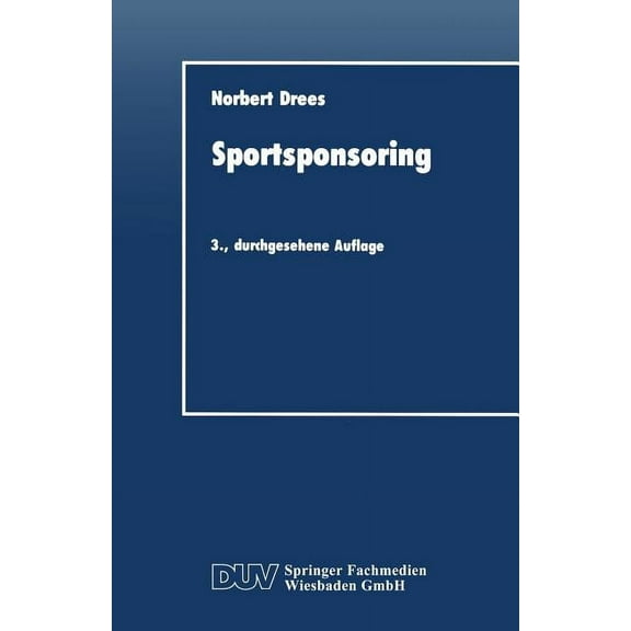 Duv Wirtschaftswissenschaft Sportsponsoring, (Paperback)