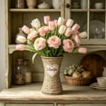 thumbnail image 4 of Rirozkan Straw Woven Planter Basket, Decorative Rattan Flower Pot, Multiuse Storage Basket For Mini Plantss And Home Decor, 4 of 7