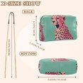 thumbnail image 4 of FORMRS Women Crossbody Purse with Chain Strap Vegan Leather Shoulder Handbag, Big Pink Cheetah, 4 of 7