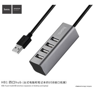 USB hub “HB1” USB-A to four ports USB 2.0 charging and data sync