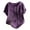 Purple, variant on Womens Plus Size,Women Short Sleeve Casual Print Loose Button Tunic Shirt Blouse Tops
