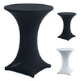 thumbnail image 2 of Coofit Nappe Extensible Ajustée Housse de Table Décoration de Souper pour Table de Cocktail, 2 of 9