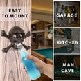 thumbnail image 4 of Metal Skull & Crossbones Beer Soda Bottle Opener Wall Mount Home Bar Pub Halloween Decor, 4 of 7