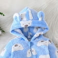 thumbnail image 4 of Gibobby Casual Fall Winter Clothes Infant Baby Boy Long Sleeve Romper Jumpsuit Playsuit One Piece Outfit(Blue,9-12 Months), 4 of 5