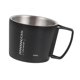 thumbnail image 4 of Taza de camping, taza de café, acero inoxidable, ligera, 350 ml, para picnic al aire libre, portátil Negro, 4 of 9