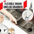 thumbnail image 2 of Flexible Drain Unclog Grabber Cleaning Tool Sink Hair Remover for Home Kitchen, 2 of 6