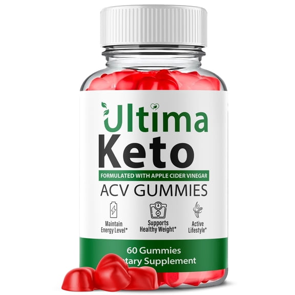 Ultima Keto ACV Gummies 1000MG Advanced Formula Vitamin 60 Gummies