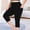 Black, variant on ZUBKTE Plus Size Leggings for Women with Pockets-Stretchy XL-4XL Tummy Control High Waist Workout Black Yoga Pants XL-5XL