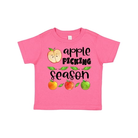 

Inktastic Apple Picking Season Gift Toddler Boy or Toddler Girl T-Shirt