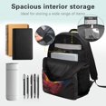 thumbnail image 3 of Yspwyqan Boys Backpack Set, Fire Water Dual Soccer Ball Backpack and Lunch Box 4 Piece Large Capacity Fits 13 Inch Laptop Casual Daypack for School Camping, 3 of 7