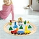 thumbnail image 5 of Accesorios de vías de tren de madera Vías de tren de ños de vías de tren 26 piezas normales Zulema Juguetes de vías de tren, 5 of 8