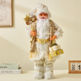 thumbnail image 3 of 30/45/60cm Santa Claus Decoration Figurine, Christmas Tabletop Desktop Ornament, Home Room Decor, High Quality, Exquisite Work, 3 of 5