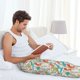thumbnail image 5 of Fotbe Sea Animal Pantalones de Pijama para Hombre, Pantalones de Dormir, Pantalones de Casa con Cintura Ajustable y Bolsillos-Small, 5 of 6