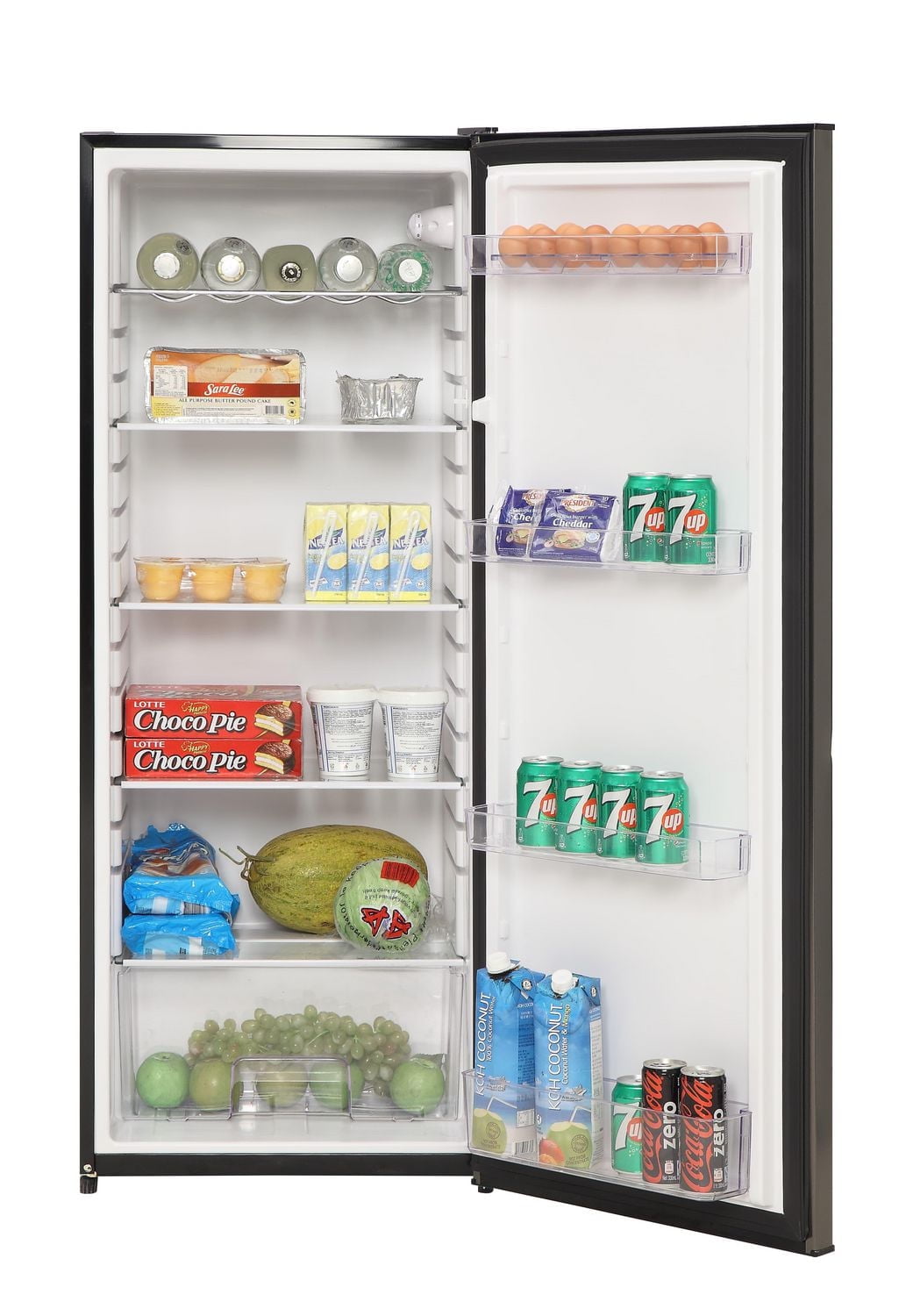 Marathon Black Steel All Refrigerator