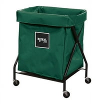 Royal Basket Trucks Hamper,35 1/2 in H,Green G08-EEX-XFA-3ONN
