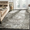 thumbnail image 2 of SAFAVIEH Marquee Georgiana Floral Area Rug, Grey/Ivory, 4' x 6', 2 of 6