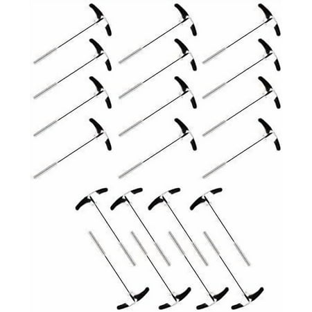 Classic Bass Drum T-Rods w/Washers 20 Pack Bundle