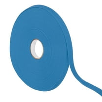 Uxcell Double Fold Bias Tape for Sewing, Quilt Binding Cotton Bias Tape Double Fold Blue 1/2 Inch