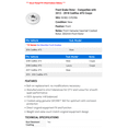 thumbnail image 2 of Front Brake Rotor - Compatible with 2013 - 2018 Cadillac ATS Coupe - Power Stop, 2 of 2