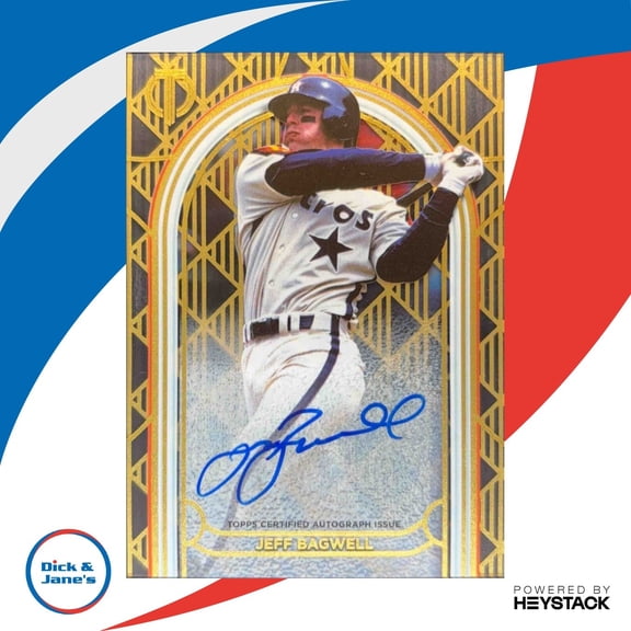 Tribute Jeff Bagwell Iconic Perspectives Autographs Auto IPA-JB Houston Astros Baseball Card