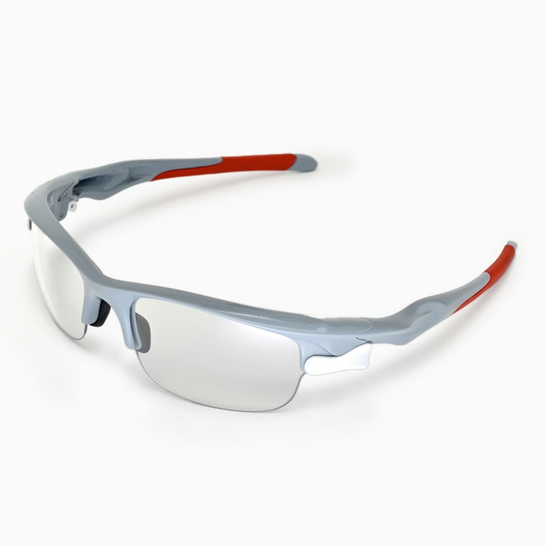 utilgivelig slette Diskriminere Walleva Clear Replacement Lenses for Oakley Fast Jacket Sunglasses -  Walmart.com