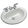 thumbnail image 1 of Mansfield 237-4 Oval Self Rimming Lavatory, 1 of 1