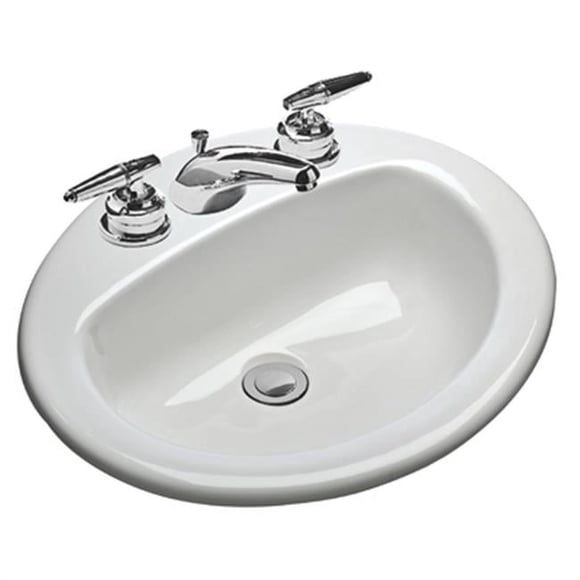 Mansfield 237-4 Lavabo Ovale Auto-Adhésif