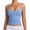Z1-Blue, variant on MuXiKeJi Clothes V Neck Cotton Tank Tops with Built-in Shelf Bra Sleeveless Racerback Fitted Basic Cami Shirts
